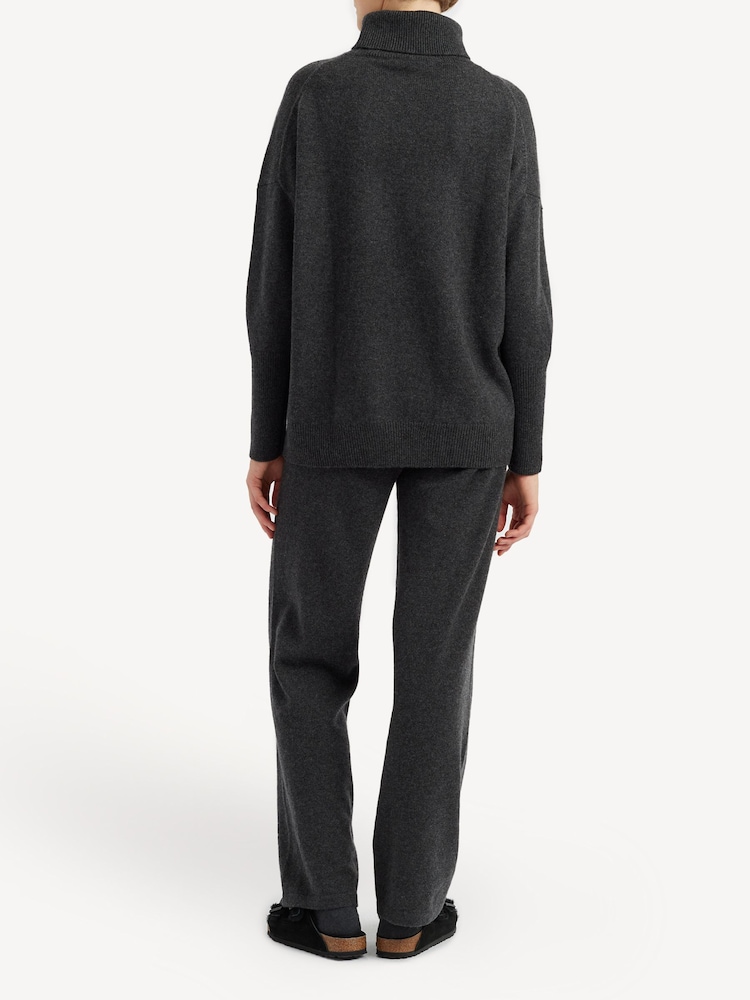 Chinti & Parker Grey Pure Cashmere Polo Shirt - Image 2 of 3