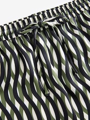 Géo Impression - Pantalon large en satin - Image 7 of 8