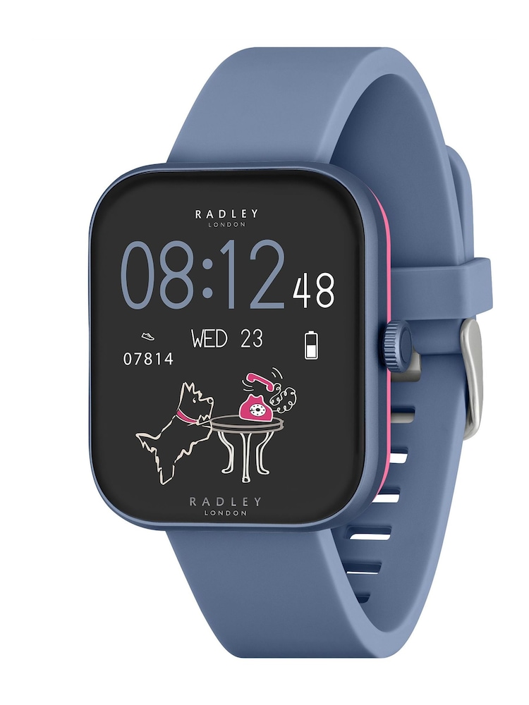 Radley Blue Series 32 Silicone Strap Smart Watch - Image 1 of 6