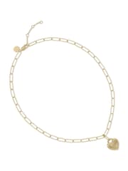 Radley 18ct Gold Plated Heart Padlock Necklace - Image 1 of 5