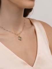 Radley 18ct Gold Plated Heart Padlock Necklace - Image 4 of 5