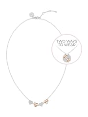 Radley London Sterling Silver 18ct Rose Gold Plated Magnetic Closing Hearts Necklace - Image 4 of 7