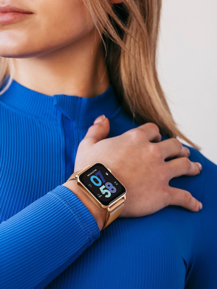 Reflex Active Gold Tone Series 30 Smart Calling Amoled Watch - Image 1 of 6
