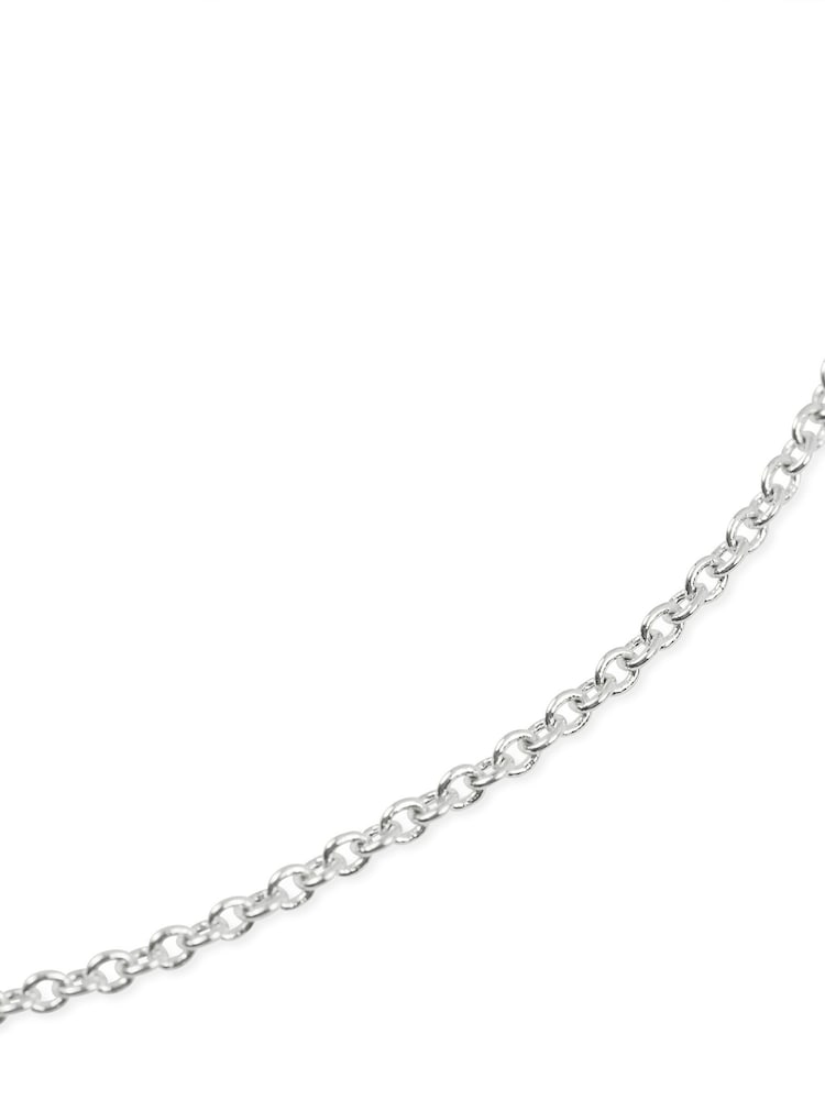 Radley Ladies Love Sterling Silver Blue Heart Stone Necklace - Image 4 of 5