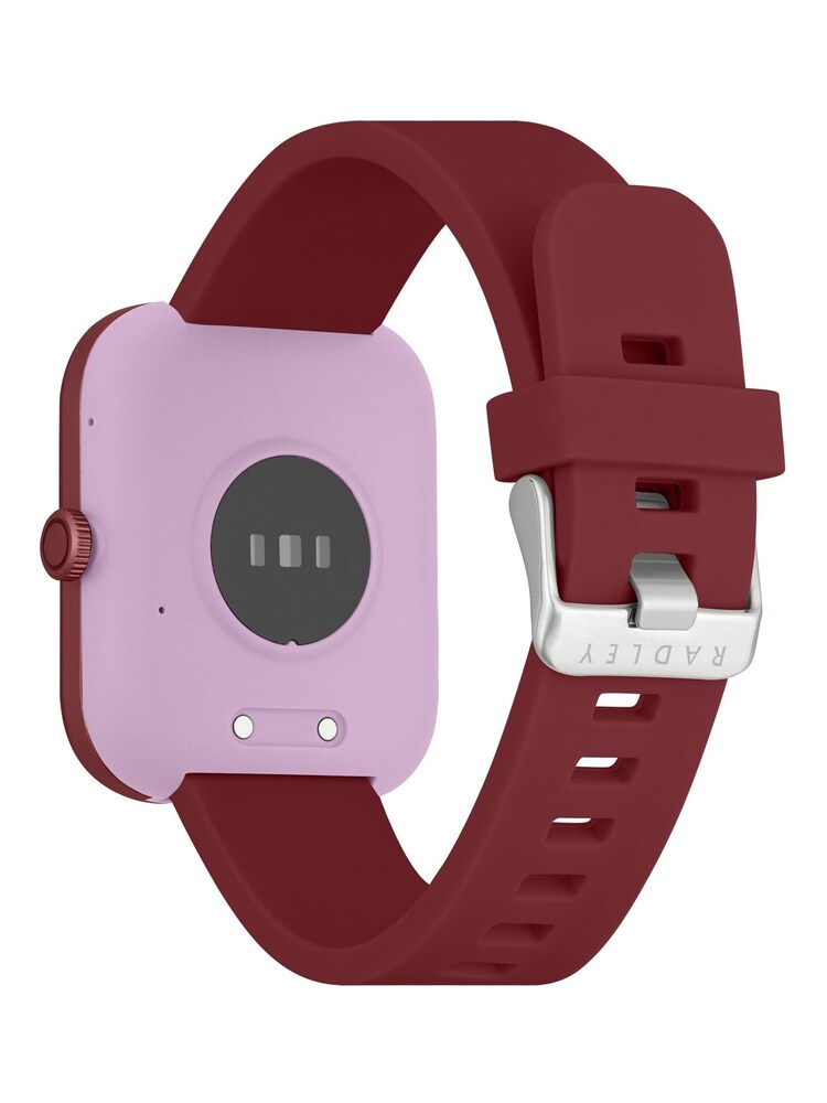 Buy Radley Red Red Series 32 Berry Silicone Strap Smart Watch from