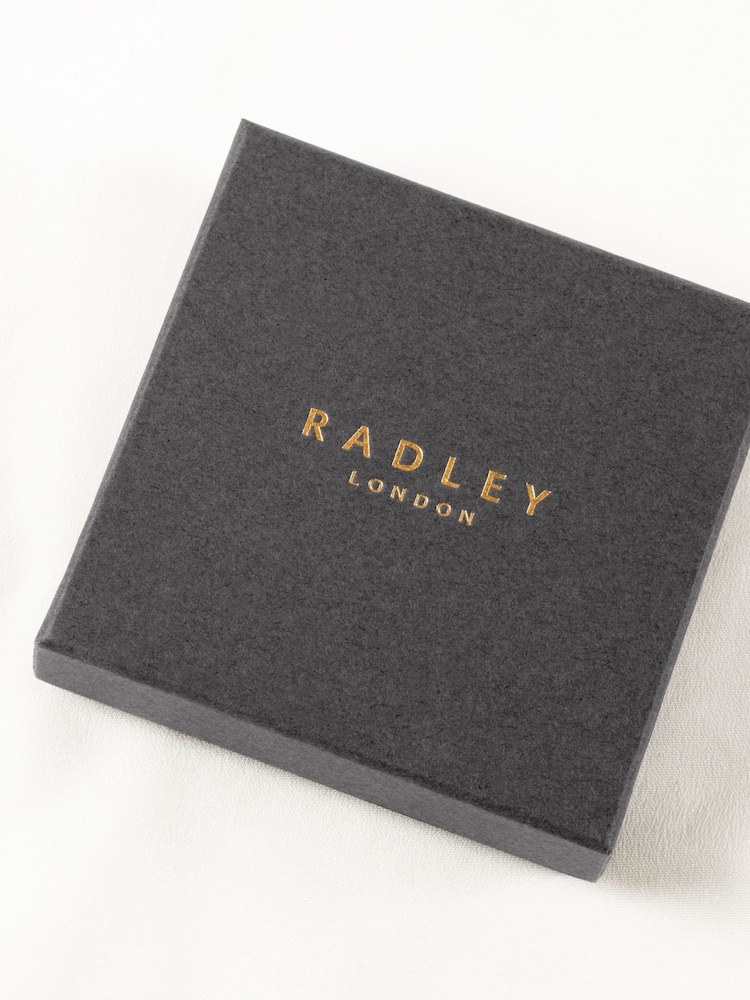 Radley Ladies Sterling Silver Blue Stone Heart Love Bracelet - Image 4 of 4