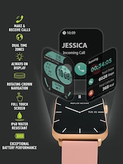 Reflex Active Pink Series 30 Smart Calling Amoled Watch - Image 6 of 7
