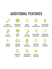 Reflex Active Pink Series 30 Smart Calling Amoled Watch - Image 7 of 7