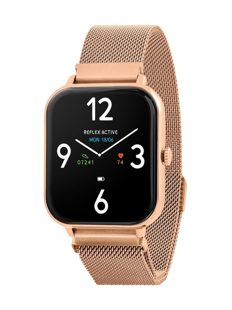 Reflex Active Gold Tone Series 23 RGP Mesh Strap Watch - Image 1 of 5