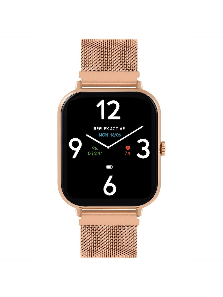 Reflex Active Gold Tone Series 23 RGP Mesh Strap Watch - Image 2 of 5