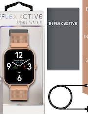 Reflex Active Gold Tone Series 23 RGP Mesh Strap Watch - Image 4 of 5