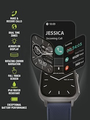Reflex Active Blue Series 29 Smart Calling Amoled Watch - Image 6 of 7
