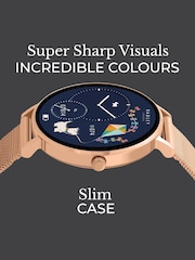 Radley Gold Series 28 Amoled Mesh Watch - Image 3 of 7