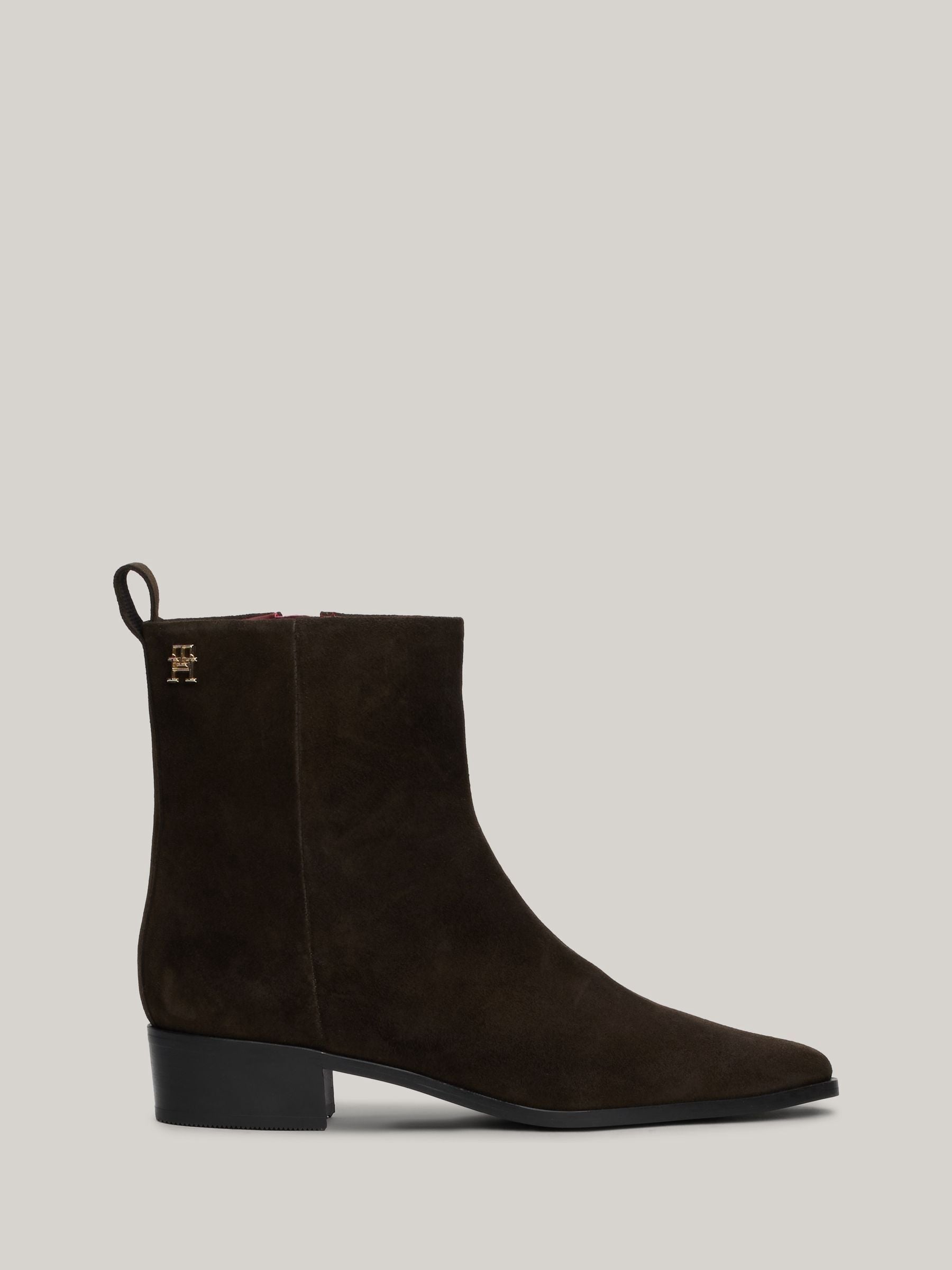 Hilfiger suede boots top