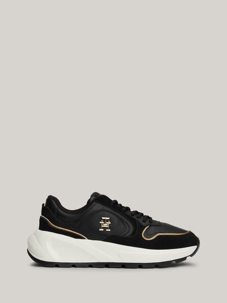 Tommy Hilfiger Black Chunky Fashion Trainers - Image 1 of 7