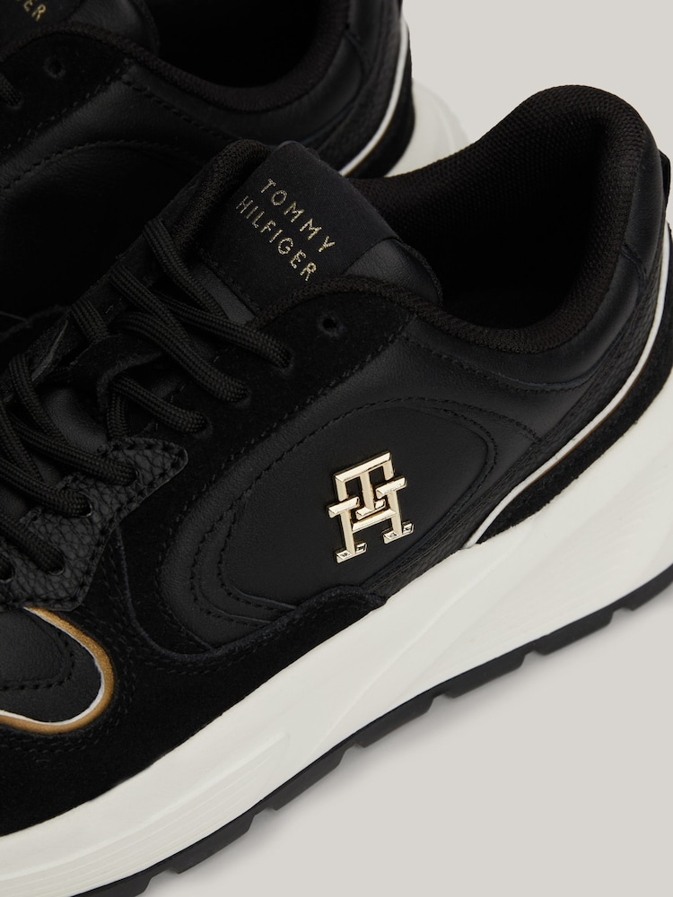 Tommy Hilfiger Black Chunky Fashion Trainers - Image 7 of 7