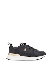 Tommy Hilfiger Natural Feminine Runner Trainers - Image 1 of 6
