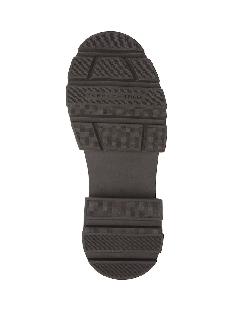 Tommy Hilfiger Nude Combat Leather Low Chelsea Boots - Image 10 of 10 Tommy Hilfiger Nude Combat Leather Low Chelsea Boots - Image 10 of 10