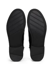 Tommy Hilfiger Chain Leather Low Black Boots - Image 5 of 7