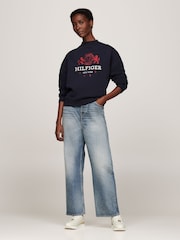 Tommy Hilfiger Natural Tommy Hilfiger Natural Feminine Runner Trainers - Image 8 of 8