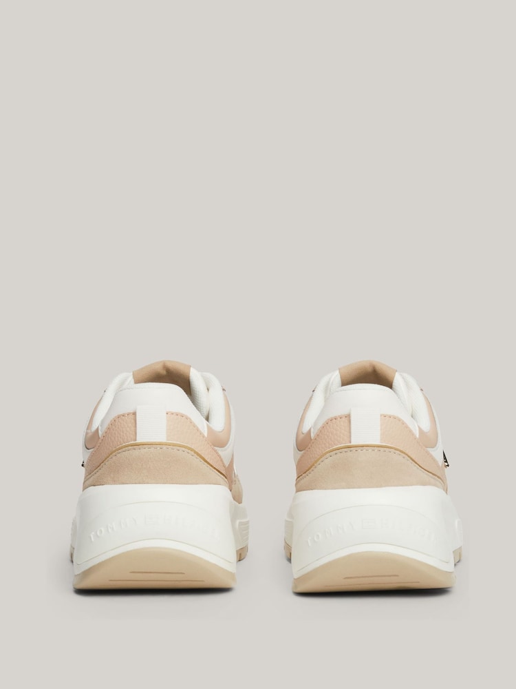 Tommy Hilfiger Pink Chunky Fashion Trainers - Image 7 of 7