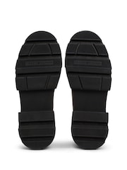 Tommy Hilfiger Combat Leather Low Chelsea Black Boots - Image 5 of 7