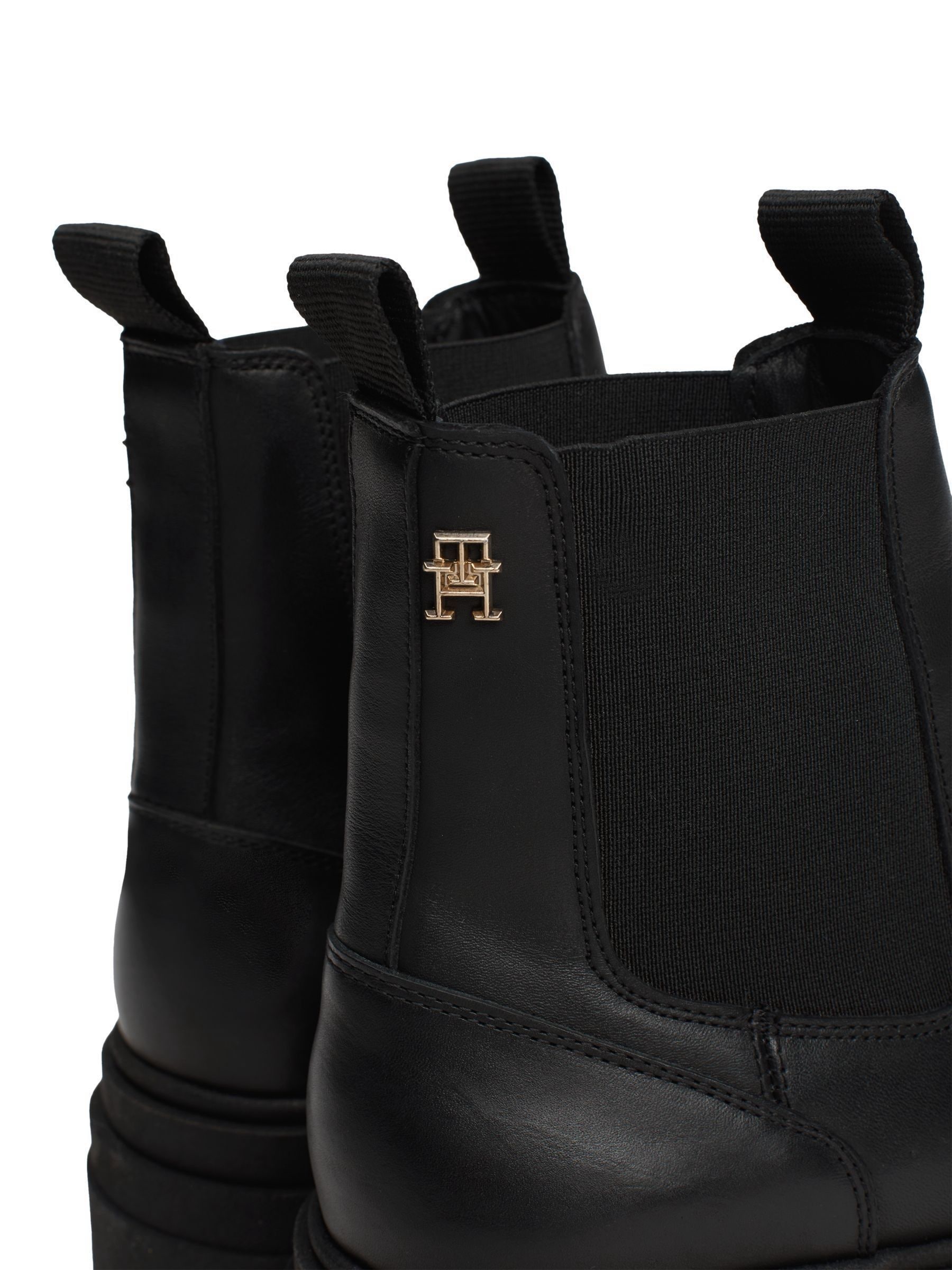 Low top black boots top