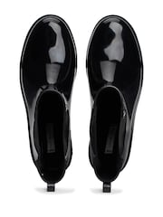Tommy Hilfiger Flag Black Rainboots - Image 4 of 6