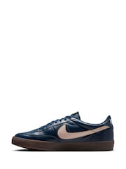 Nike Navy White Killshot 2 Leather Trainers - Image 2 of 10