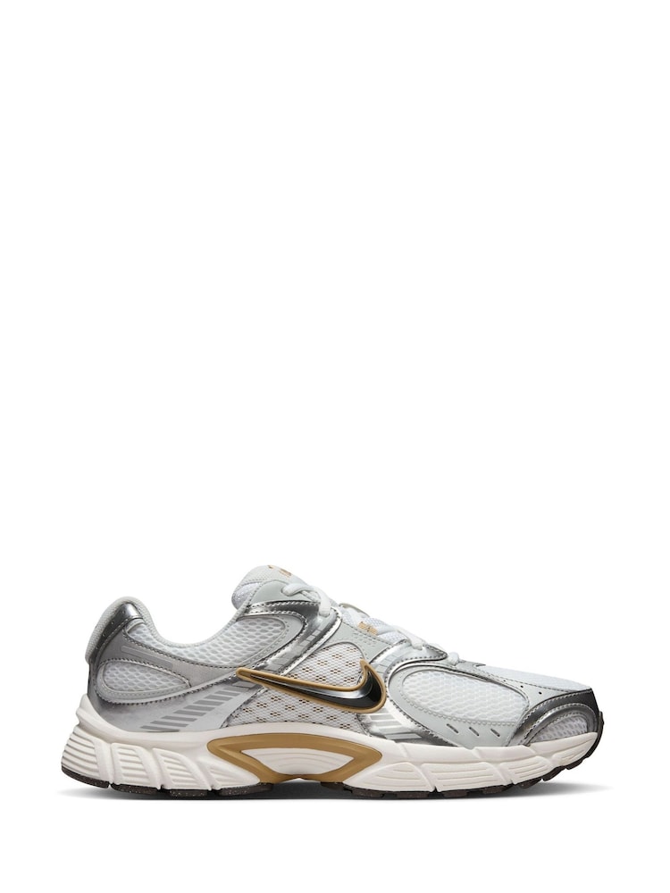 Nike White Brown V5 Runner Trainers - Image 1 of 8