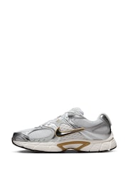 Nike White Brown V5 Runner Trainers - Image 2 of 8