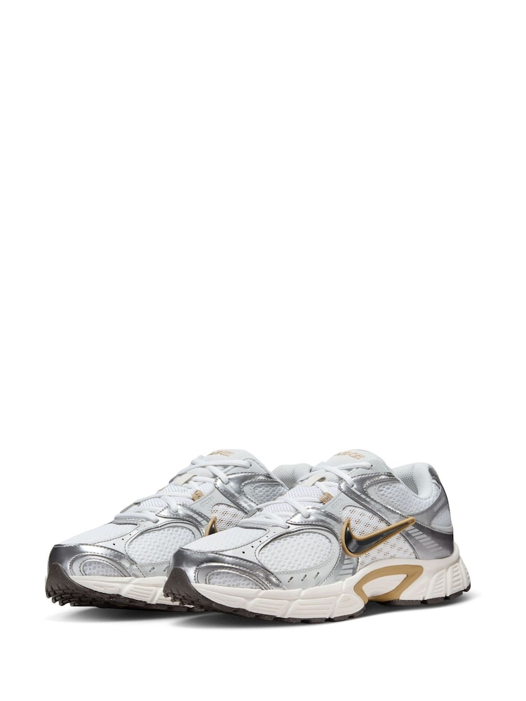 Nike White Brown V5 Runner Trainers - Image 5 of 10