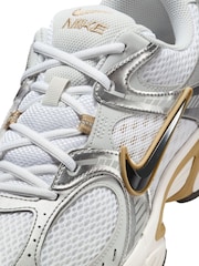 Nike White Brown V5 Runner Trainers - Image 9 of 10