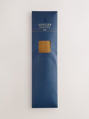 Joules Mustard Yellow Horse Two-Piece Silk Tie And Pocket Square - Image 6 of 6