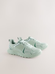 Sage Green Forever Comfort® Chunky Mesh Detail Trainers - Image 1 of 6
