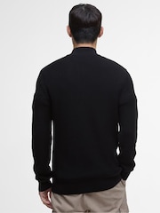 Barbour® International Funnel 100% Cotton Neck Jumper - Image 2 of 5