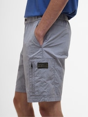 Barbour® International Grey Inline Shorts - Image 3 of 5
