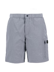 Barbour® International Grey Inline Shorts - Image 5 of 5