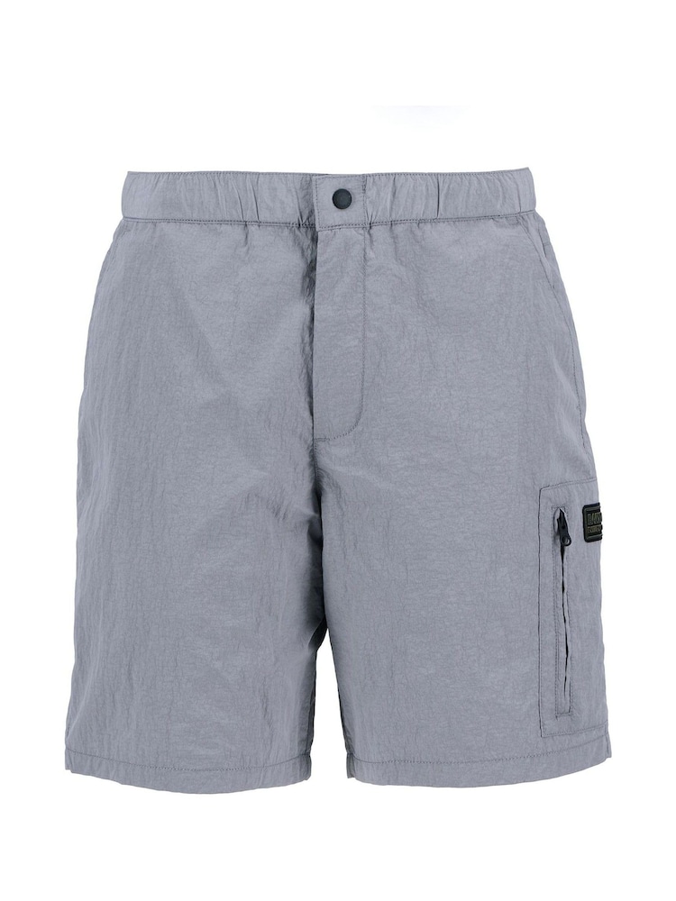 Barbour® International Grey Inline Shorts - Image 5 of 5
