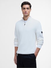 Barbour® International Funnel 100% Cotton Neck Jumper - Image 1 of 5