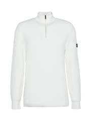 Barbour® International Funnel 100% Cotton Neck Jumper - Image 5 of 5