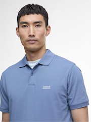 Barbour® International Lightweight Pique Essential Polo Shirt - Image 3 of 5