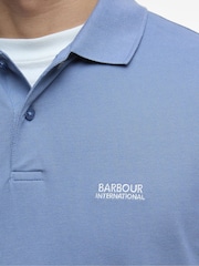 Barbour® International Lightweight Pique Essential Polo Shirt - Image 4 of 5