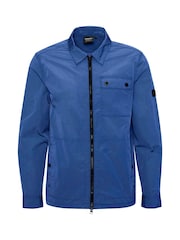 Barbour® International Blue Inline Overshirt - Image 5 of 5