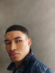 Barbour® International Blue Harfell Quilted Jacket - Image 3 of 7