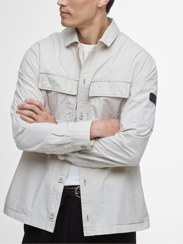 Barbour® International Arlo 100% Cotton Overshirt - Image 4 of 5