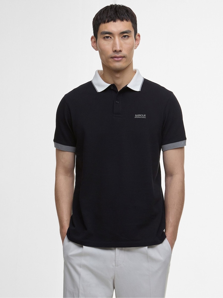 Barbour® International Howall 100% Cotton Polo Shirt - Image 1 of 1