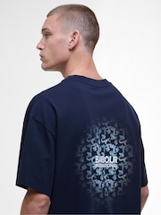 Barbour® International Oversized Formula 100% Cotton T-Shirt - Image 4 of 5