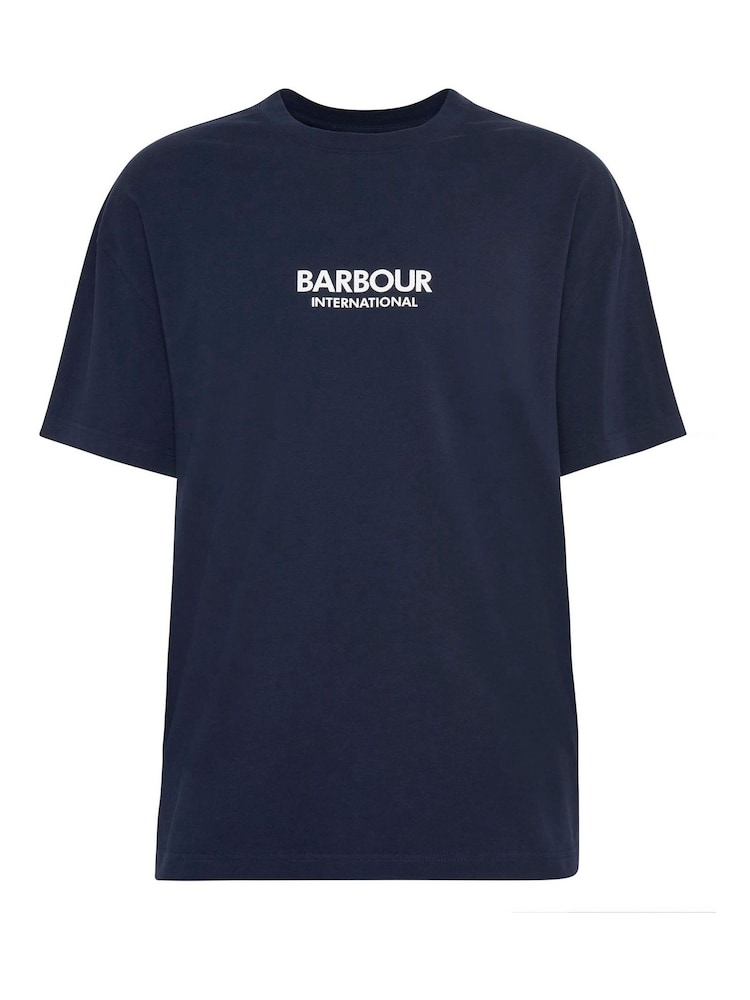 Barbour® International Oversized Formula 100% Cotton T-Shirt - Image 5 of 5