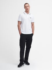 Barbour® International Evan Tipped 100% Cotton Polo Shirt - Image 2 of 6